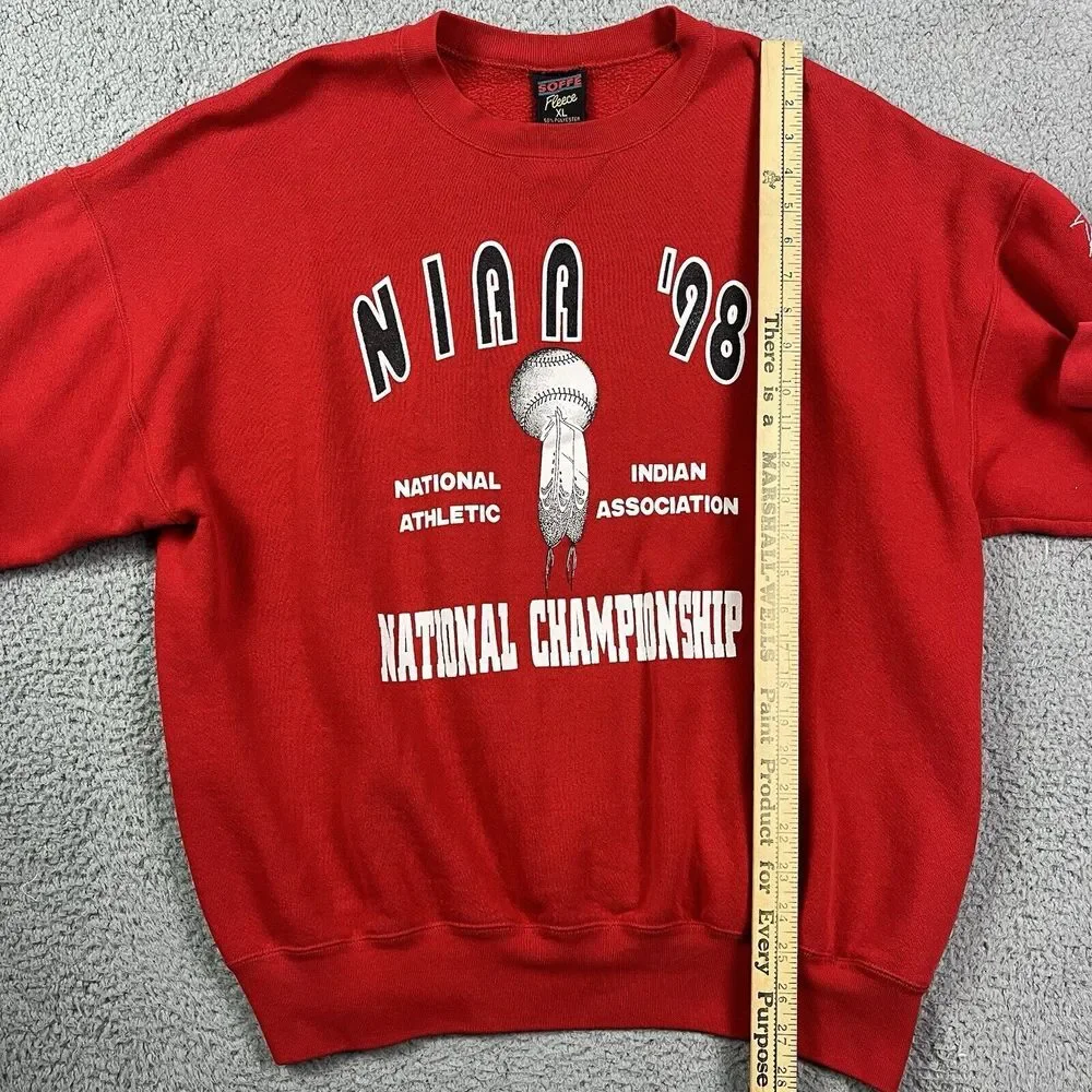 Vintage NIAA National Indian Athletic Association Championship‎ Baseball Sweater